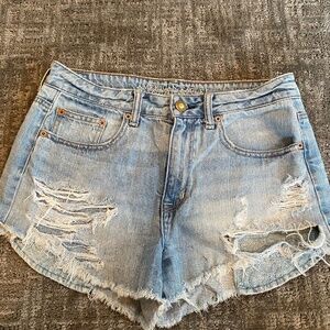 Highrise Demin Shorts